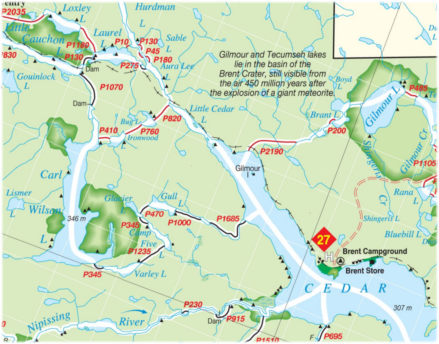 Map of Route