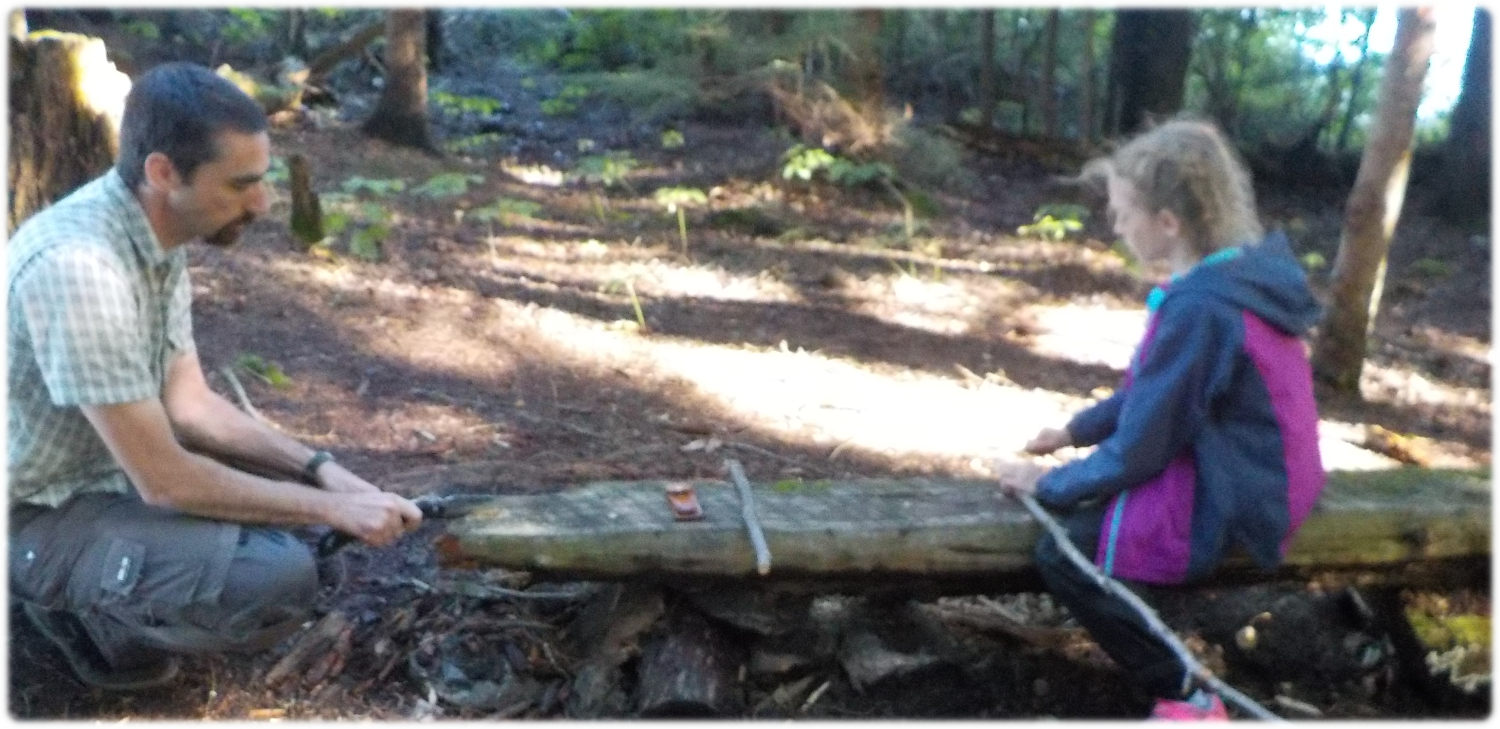 Katherine learning to whittle