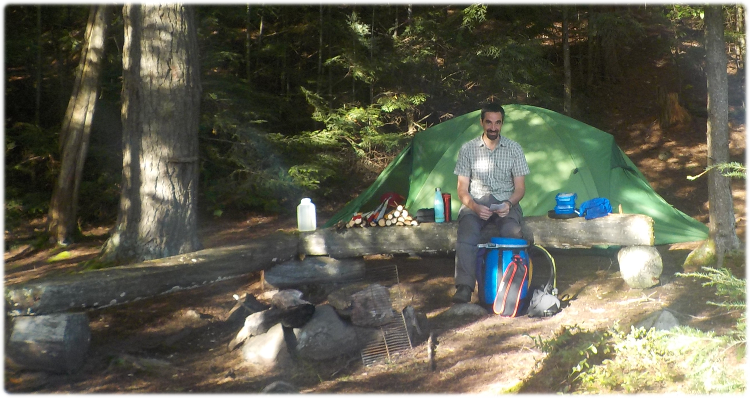 Packing up camp